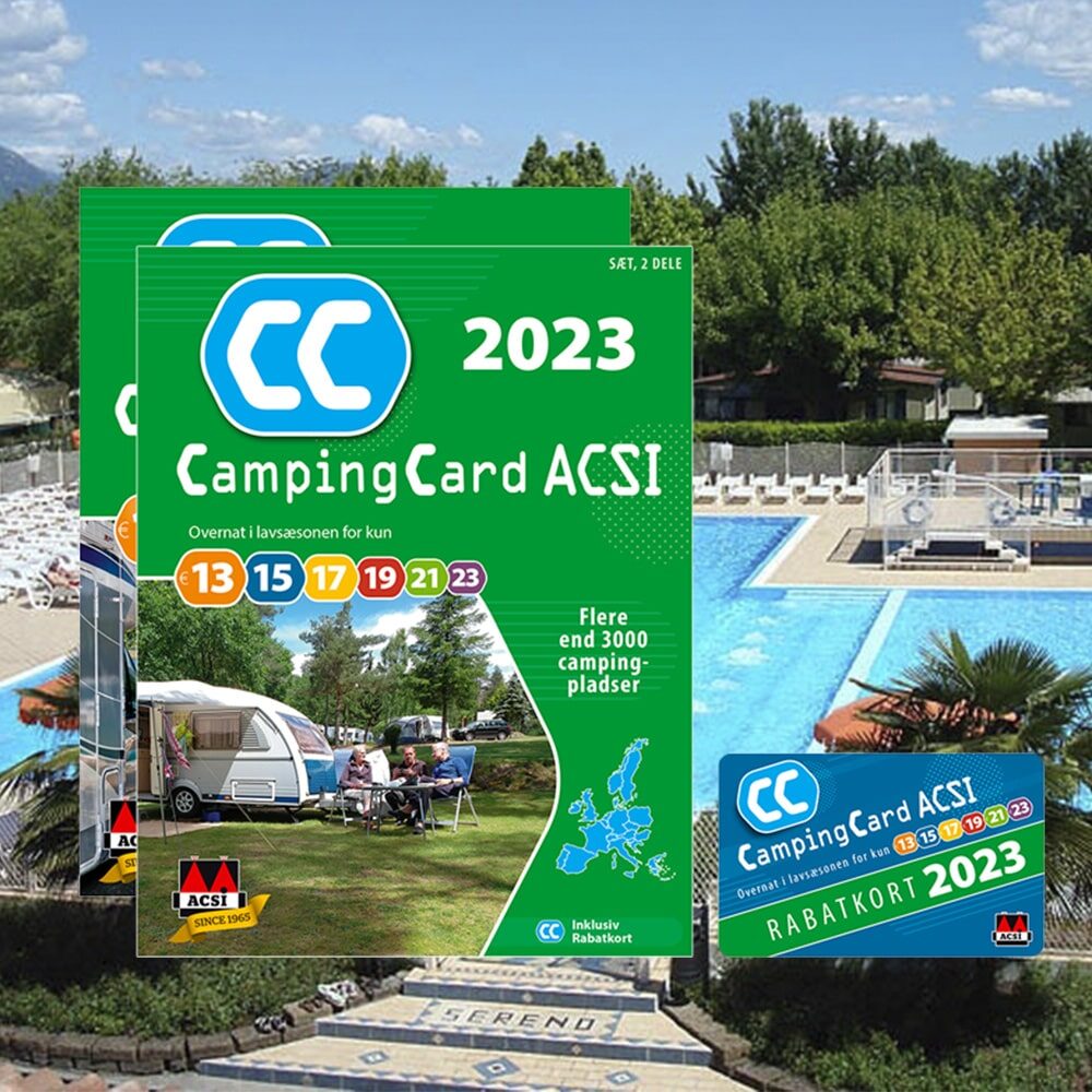 Acsi CampingCard 2023 rabatter på campingovernatninger i lavsæsonen